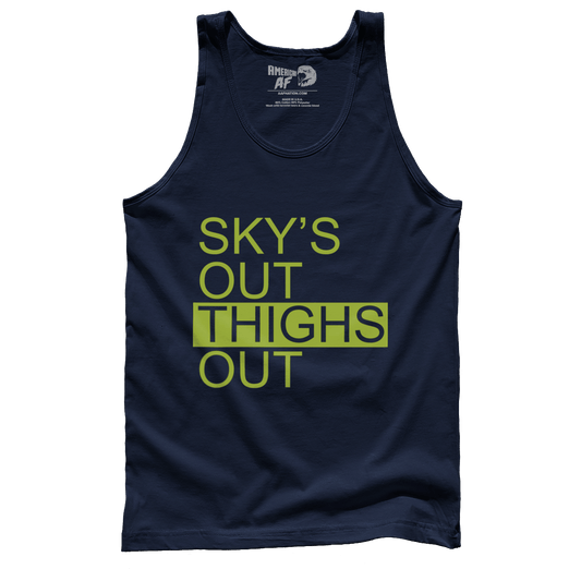 T-shirt Sky's Out, Thighs Out