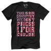 We Don't Press 1 for English!