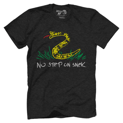 T-shirt No Step on Snek
