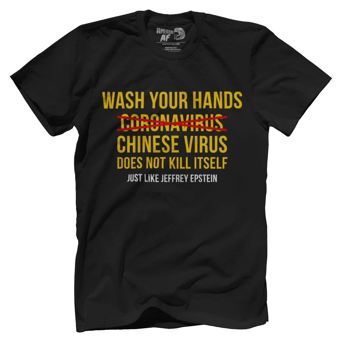 Wash Your Hands - Chinese Virus Epstein