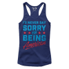 Never Say Sorry American (Ladies)