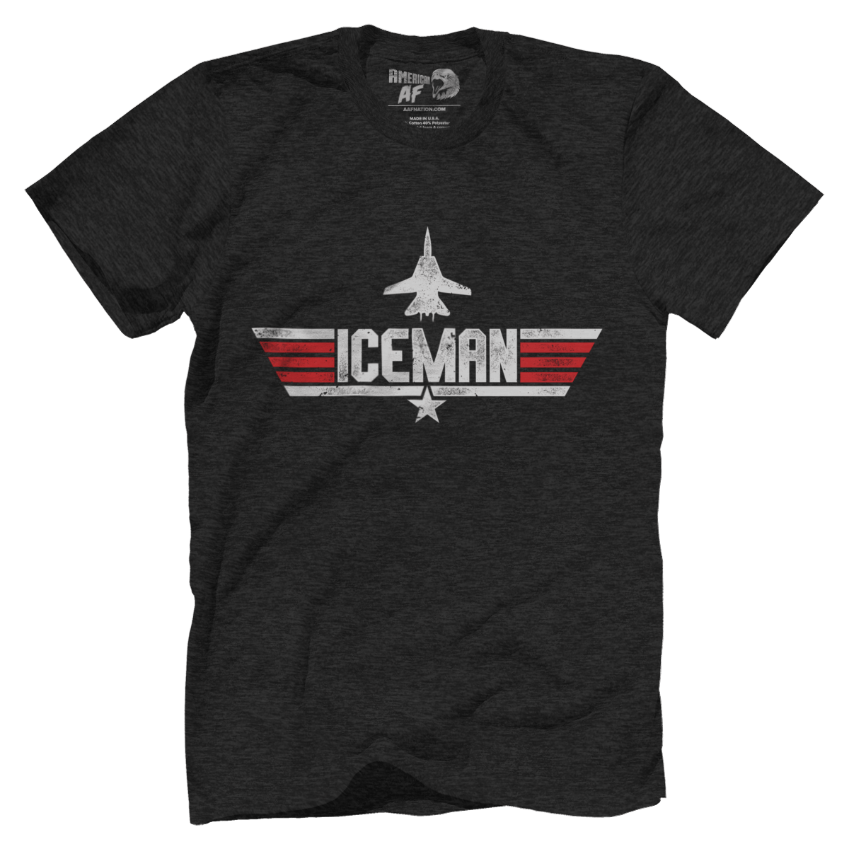 T-shirt Premium Mens Triblend Shirt / Vintage Black / S Iceman