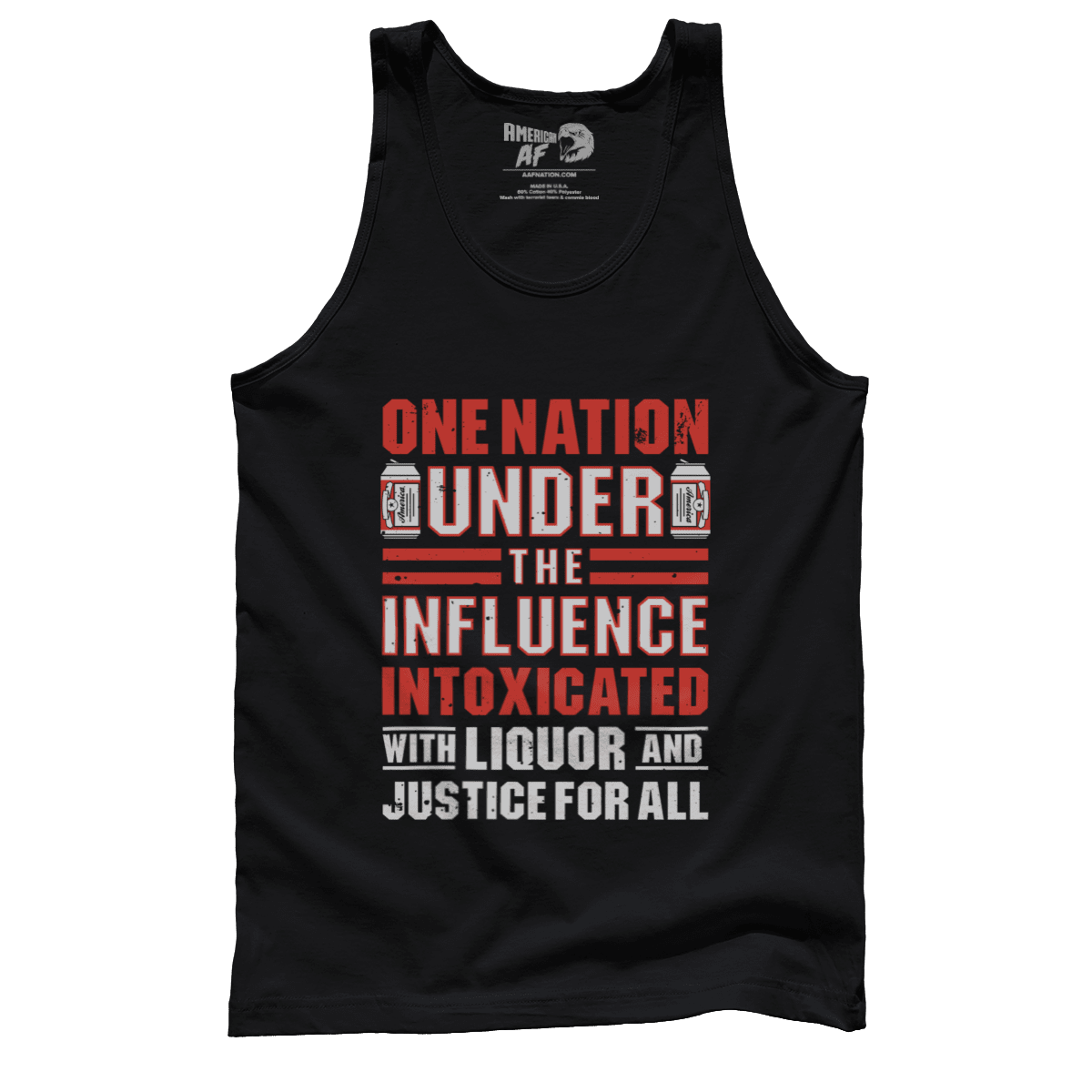 Apparel Premium Mens Tank / Black / XS Liquor and Justice