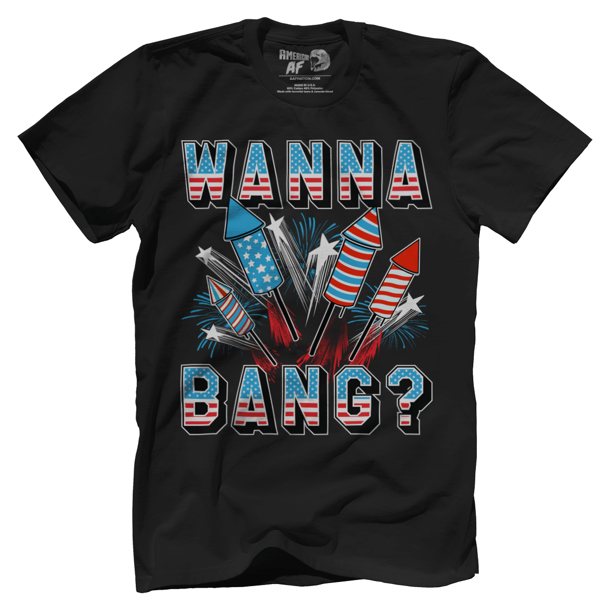 Apparel Premium Mens Shirt / Black / XS Wanna Bang?