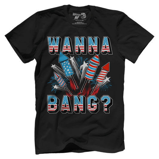 Apparel Premium Mens Shirt / Black / XS Wanna Bang?