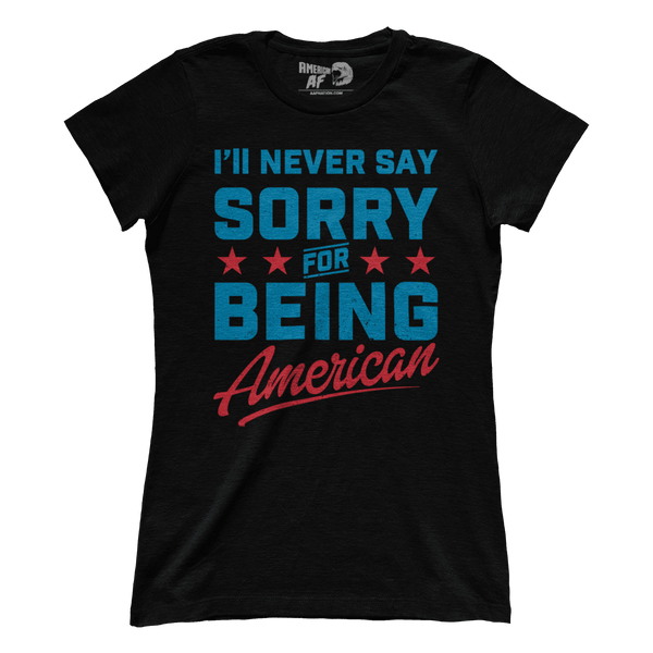 Never Say Sorry American (Ladies)