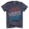 Rad White & Blue
