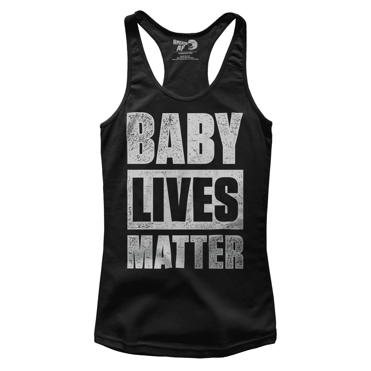 Baby Lives Matter Racerback Tank Top