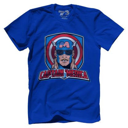 T-shirt Premium Mens Shirt / Royal / XS Captain 'Merica