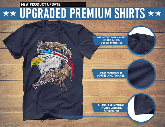T-Shirt PREMIUM SHIRT UPGRADE OFFER