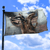 Ronald Reagan - Velociraptor - Flag