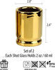 Gear 50 Cal Shot Glasses - Set of 2