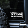 Let's Go Brandon Decal 7.5 Inches