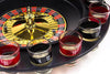 Gear Shot Glass Roulette - Drinking Game Set (2 Balls and 16 Glasses)