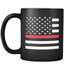 Drinkware Firemen - Red Line Flag Firemen - Red Line Flag - Coffee Mug