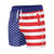 American Flag Swim Trunks