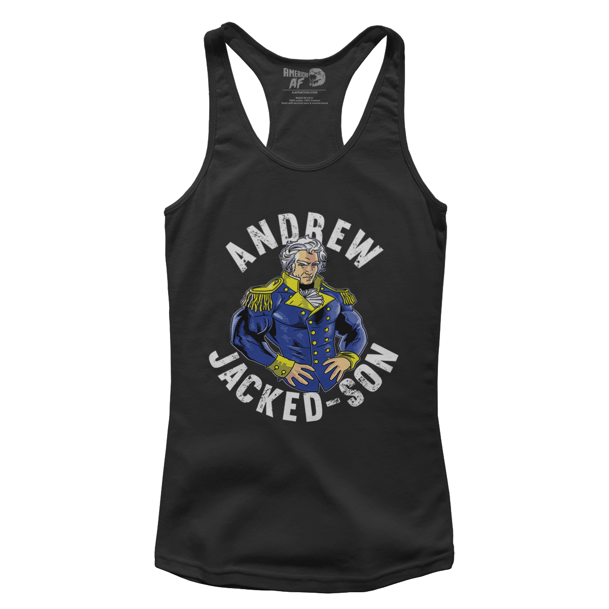 T-shirt Premium Ladies Racerback Tank / Black / XS Andrew Jackedson (Ladies)