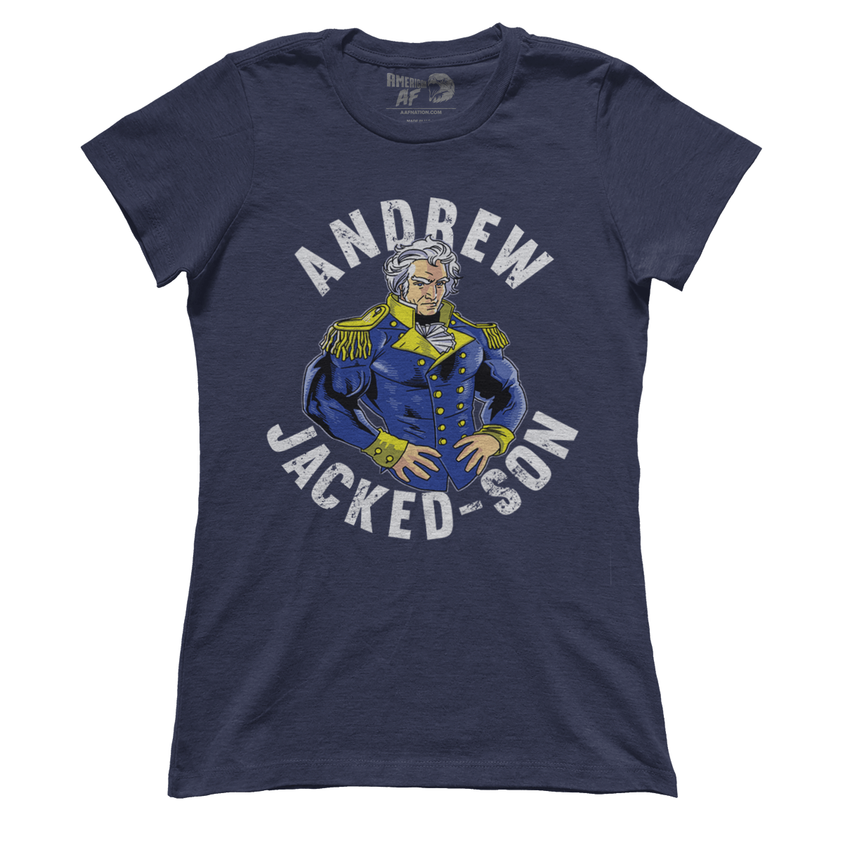 T-shirt Premium Ladies Tee / Navy / S Andrew Jackedson (Ladies)