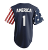 Jersey Limited Edition Blue America #1 Jersey