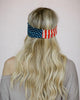 Accessories One Size Stars and Stripes Twisted Headband