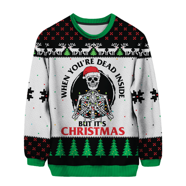 Dead Inside Christmas Sweater