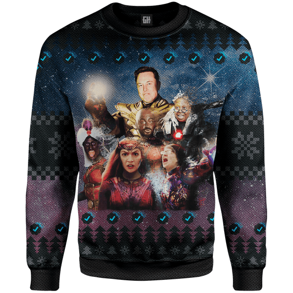Elon The Snappening Christmas Sweater