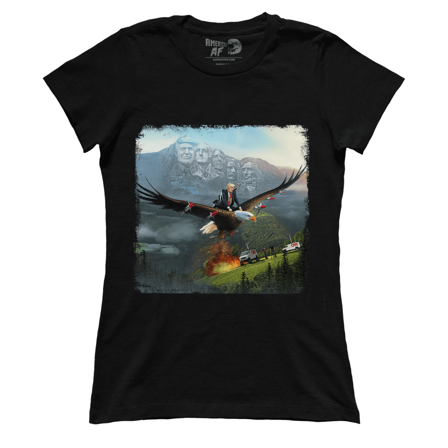 T-shirt Premium Ladies Tee / Black / S Trump Neverending Story (Ladies)