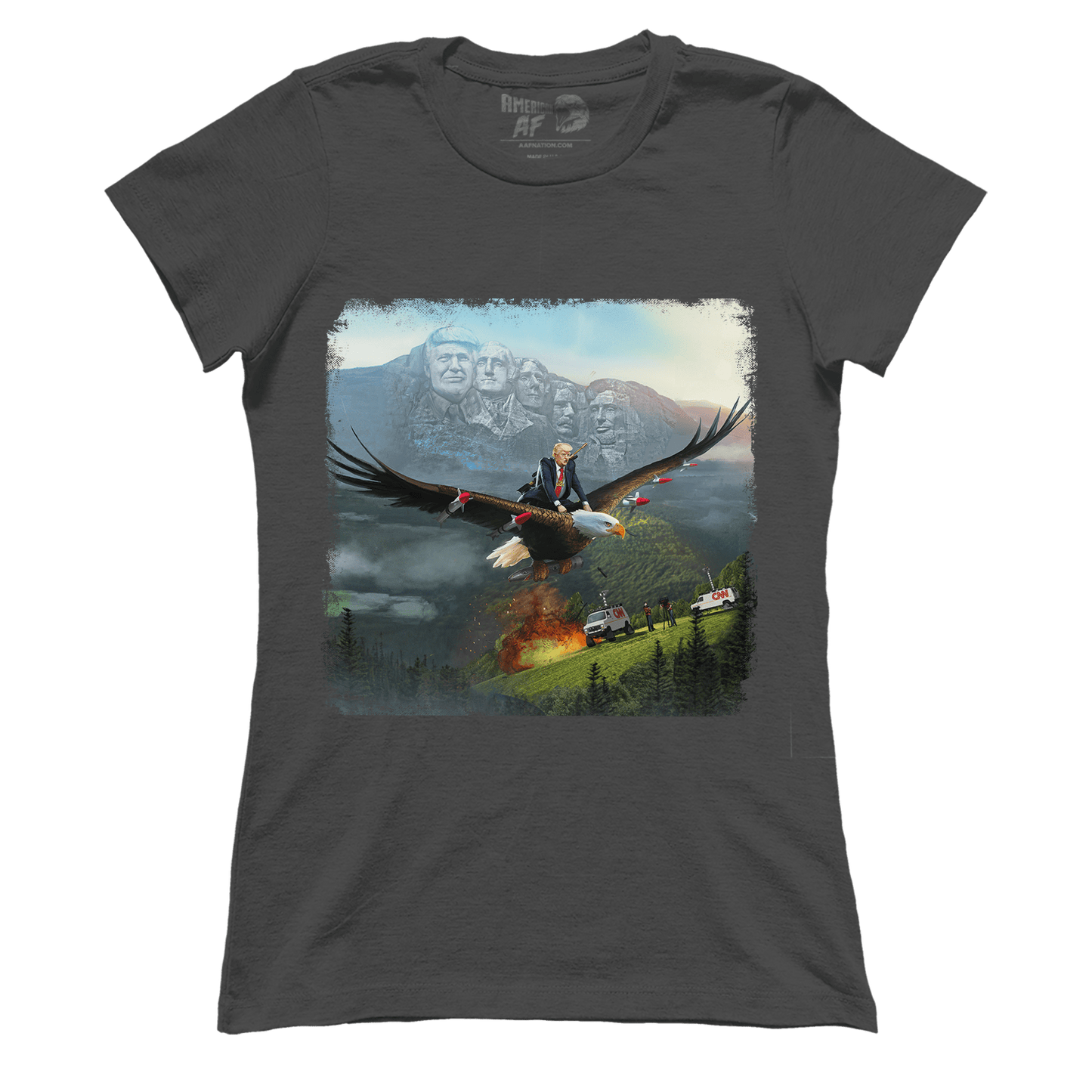 T-shirt Premium Ladies Tee / Dark Gray / XS Trump Neverending Story (Ladies)