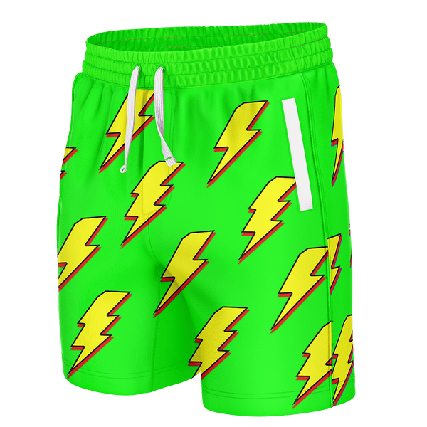 Electric Bolt Swim Trunks