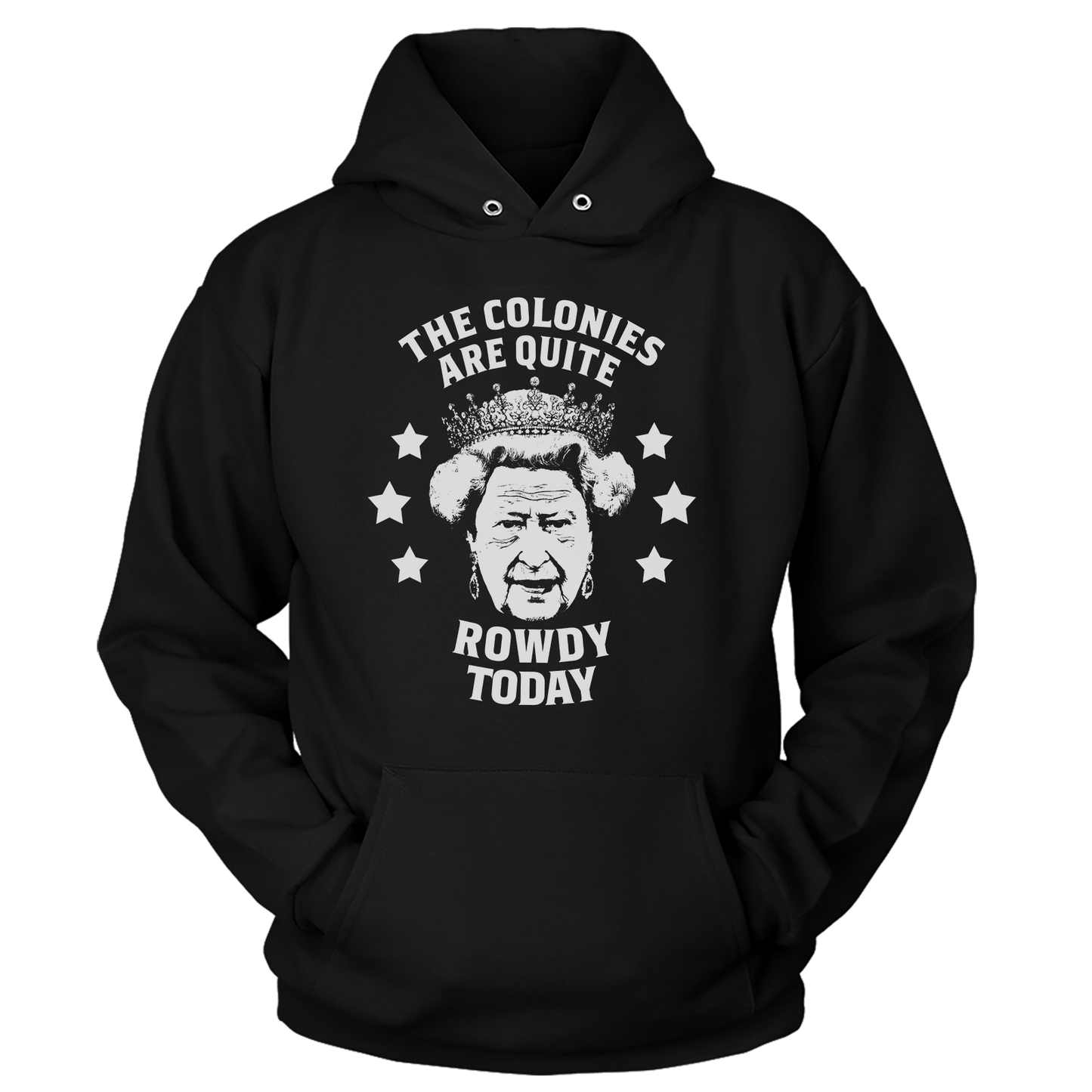 T-shirt Unisex Hoodie / Black / S Rowdy Today