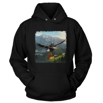 T-shirt Unisex Hoodie / Black / S Trump Neverending Story (Ladies)
