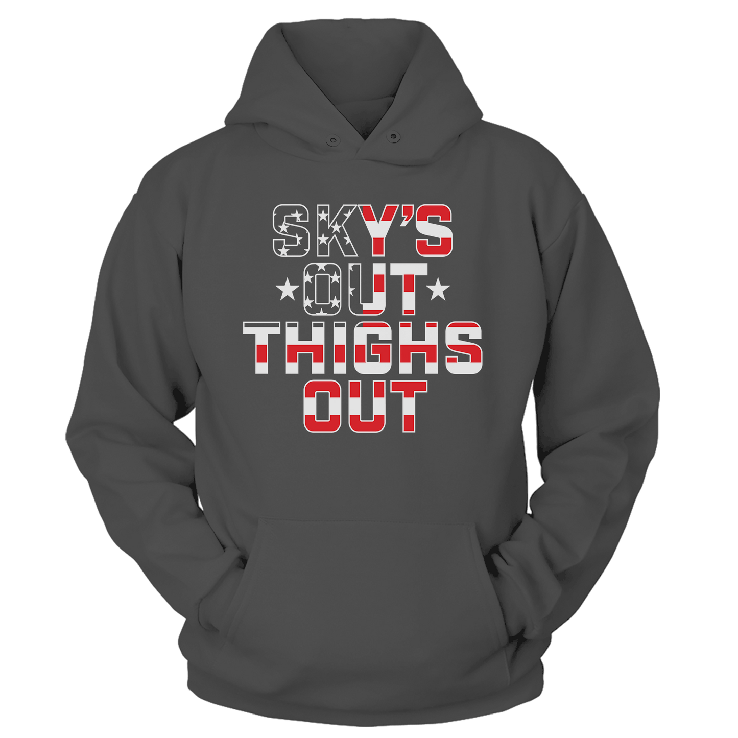T-shirt Sky’s Out, Thighs Out