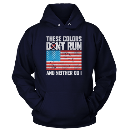T-shirt Unisex Hoodie / Navy / 5XL These Colors Don't Run V3 (Ladies)