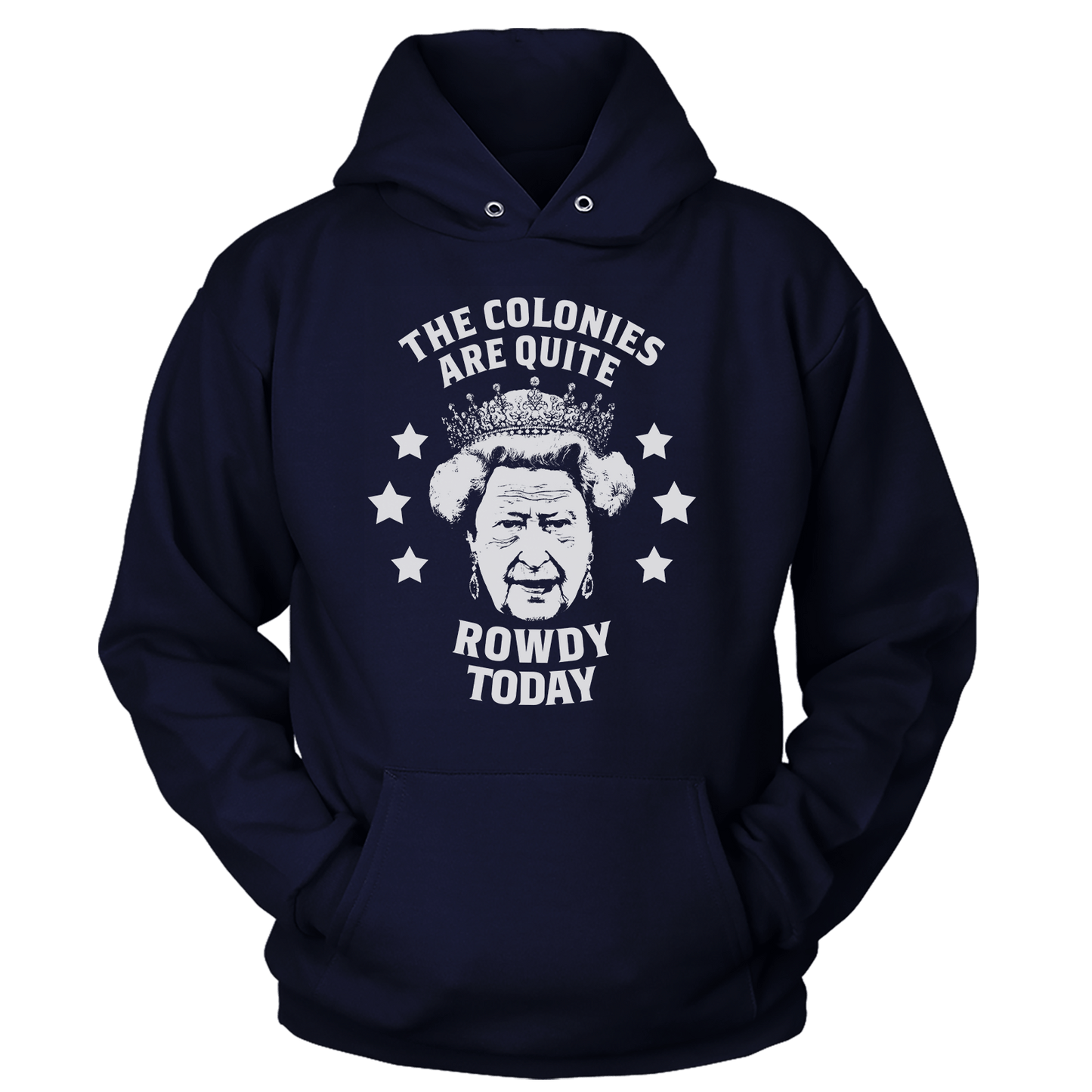 T-shirt Unisex Hoodie / Navy / S Rowdy Today