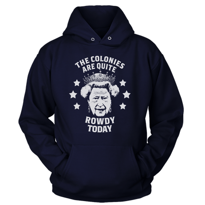 T-shirt Unisex Hoodie / Navy / S Rowdy Today