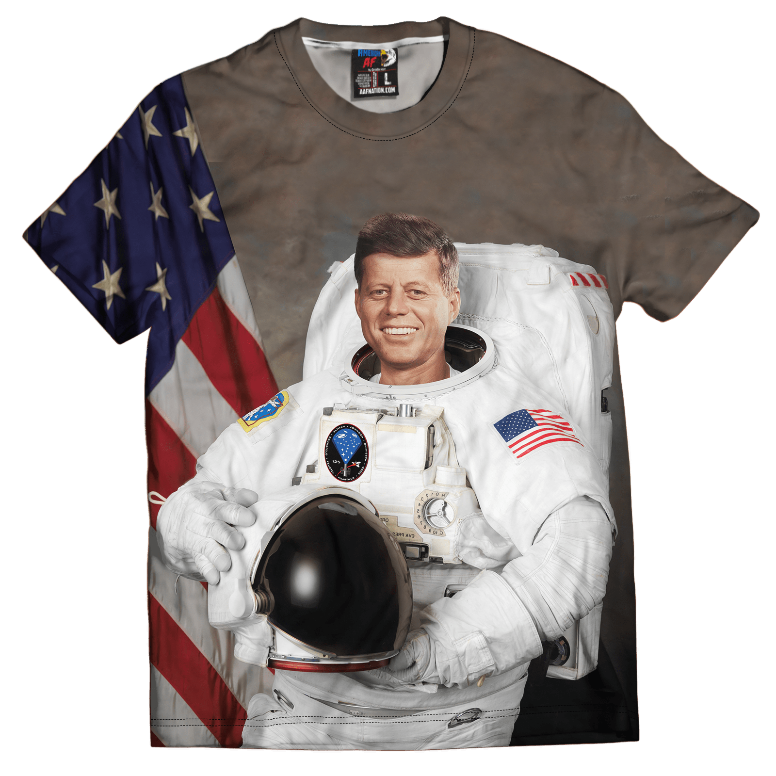 JFK Astronaut | American AF - AAF Nation | T-Shirts
