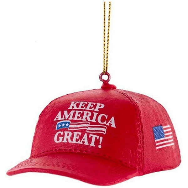 Keep America Great Hat Ornament