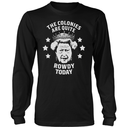T-shirt Mens Long Sleeve / Black / S Rowdy Today