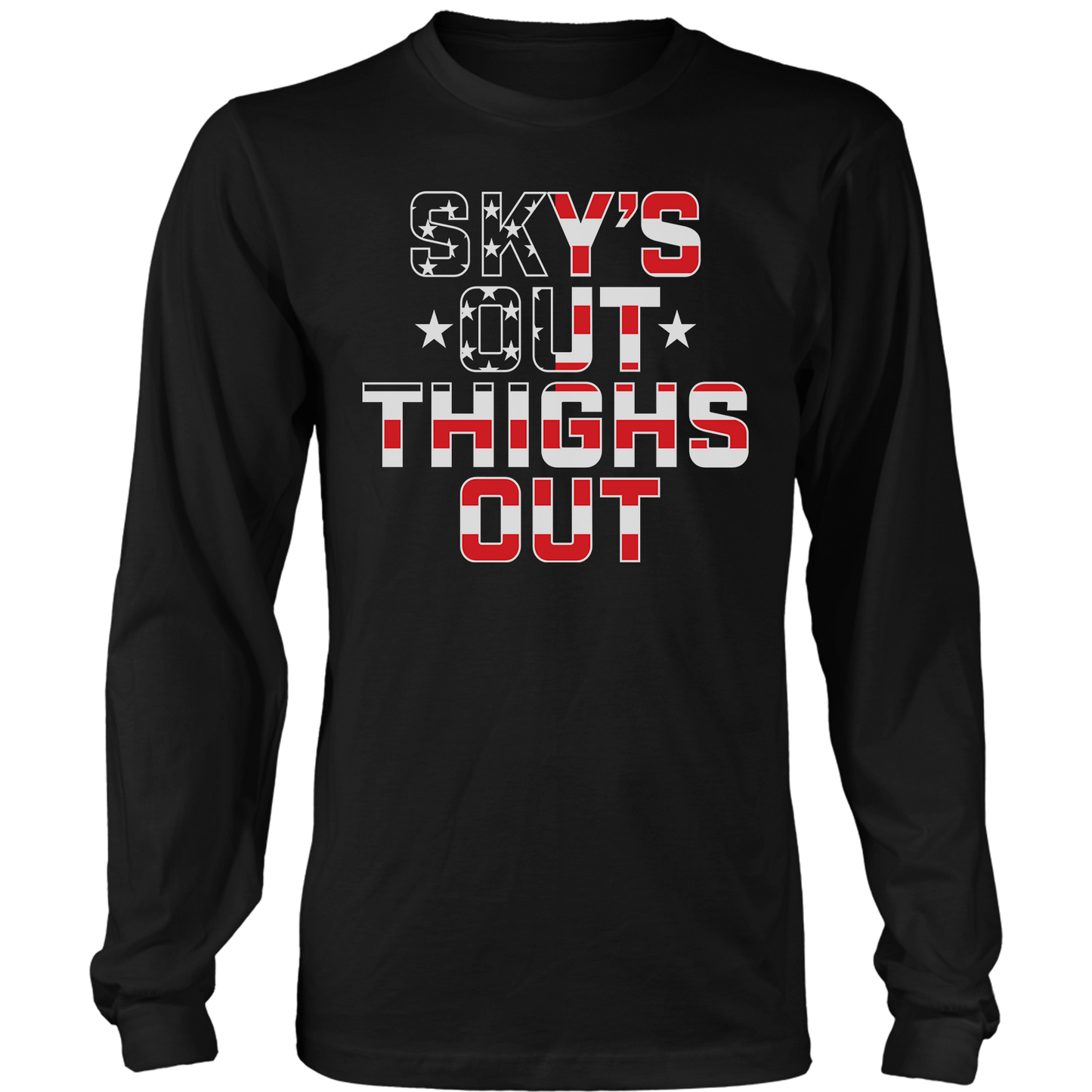 T-shirt Sky’s Out, Thighs Out