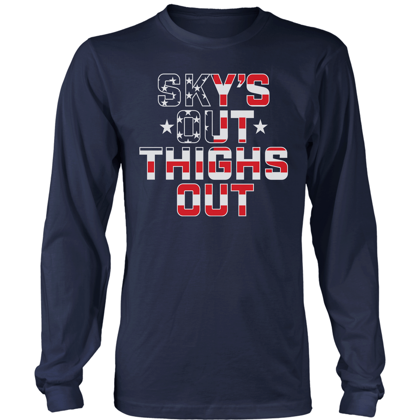 T-shirt Sky’s Out, Thighs Out
