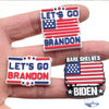 Gear Let's Go Brandon Shoe Charm Pack for Croc