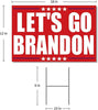 Gear Let's Go Brandon Yard Sign