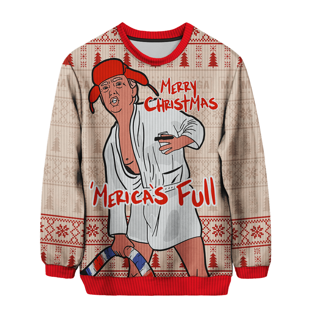 Mericas Full Christmas Sweater American AF AAF Nation mericas-full-christmas-sweater-american-af-aaf-nation