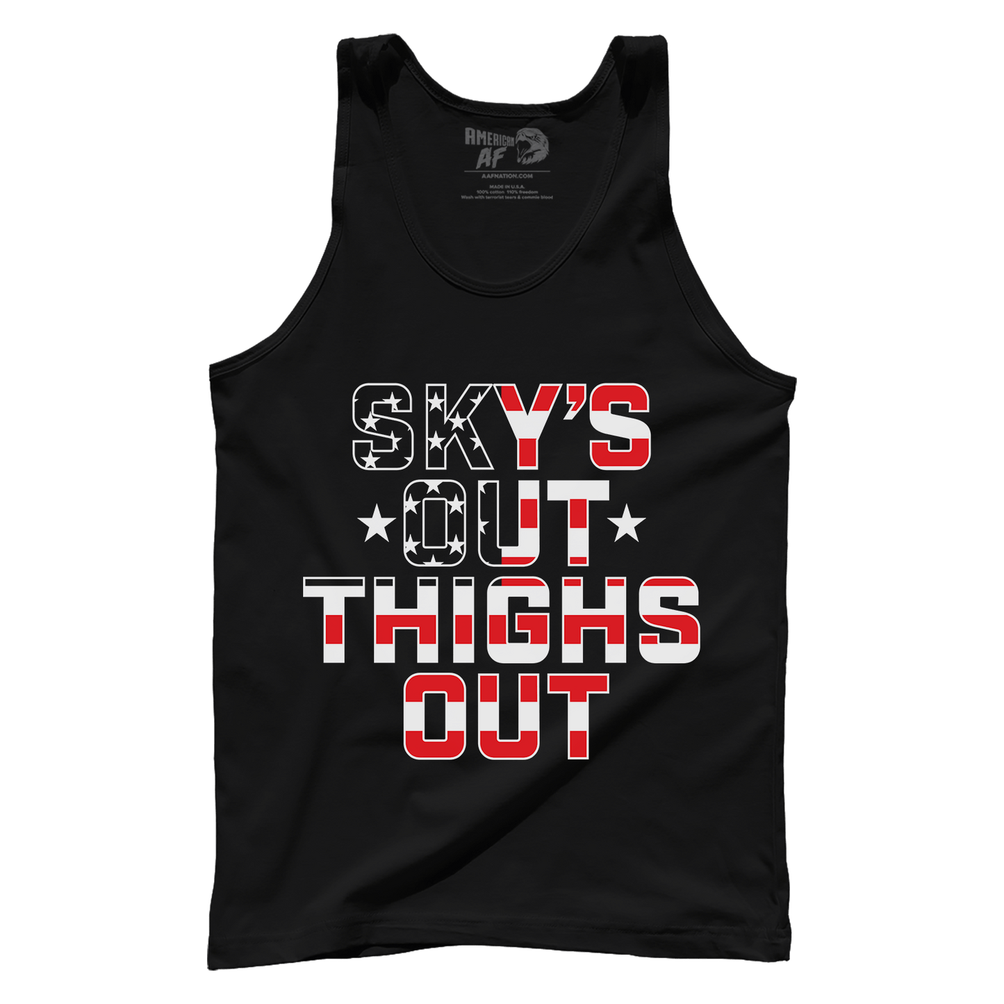 T-shirt Sky’s Out, Thighs Out
