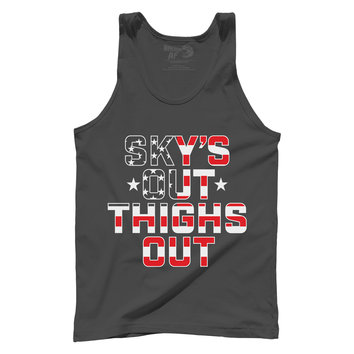 T-shirt Sky’s Out, Thighs Out