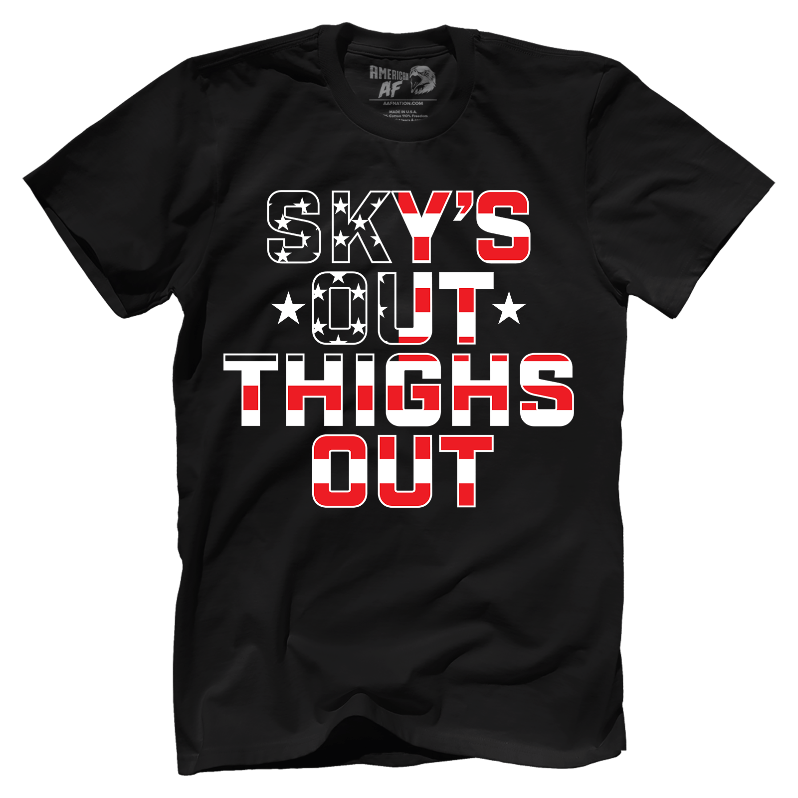 T-shirt Sky’s Out, Thighs Out