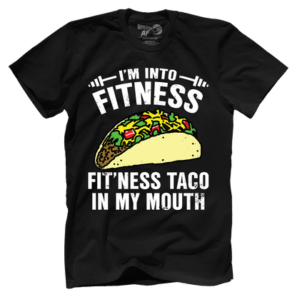 T-shirt Premium Mens Shirt / Black / XS Fitness Taco