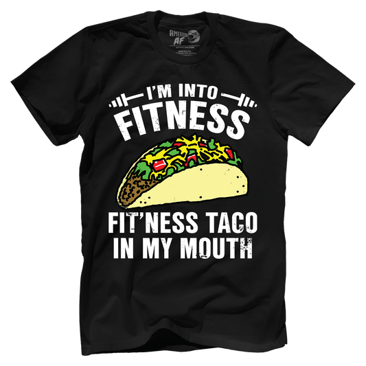 T-shirt Premium Mens Shirt / Black / XS Fitness Taco