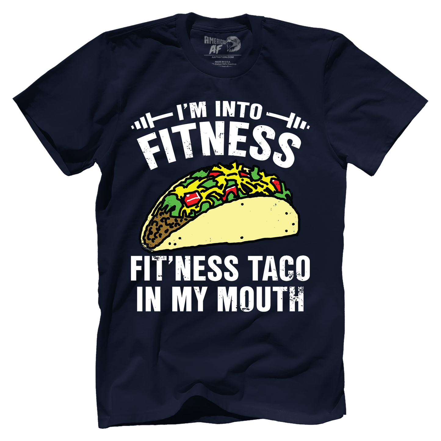 T-shirt Premium Mens Shirt / Navy / XS Fitness Taco