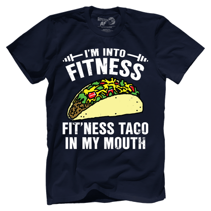 T-shirt Premium Mens Shirt / Navy / XS Fitness Taco